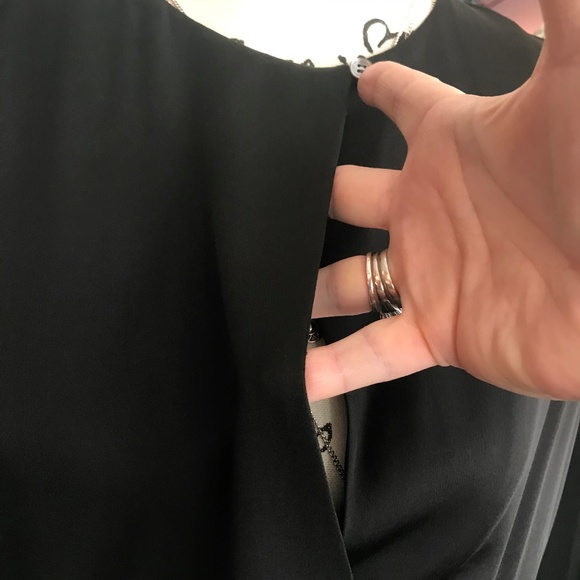 NWT Theory Black Maxi Dress 10 - Picture 3 of 5